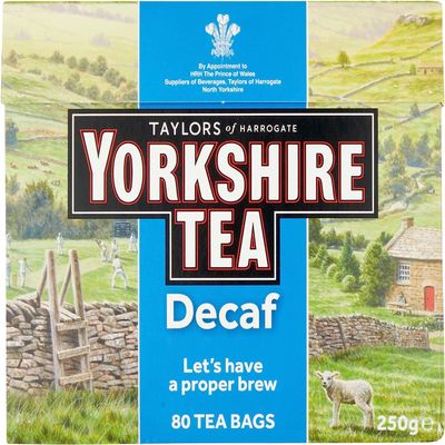 3 X Yorkshire Decaffeinated Tea, 80 Teabags