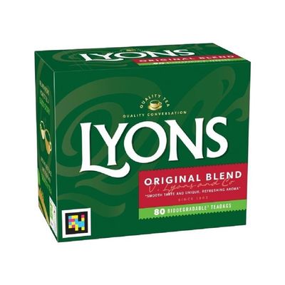 Original Blend Lyons Tea (80 Teabags)