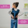 Fun and Function - Blue Weighted Compression Vest for Kids & Adults - Calming Sensory Compression Vest for Kids - Weighted Vest for Sensory Needs - Toddlers, Kids, Teens & Adults Sizing view 4