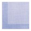 Restaurantware Luxenap 15.8 x 15.8 Inch Linen-Feel Napkins 600 airlaid Disposable Napkins - Sustainable Durable White Paper Square Paper Napkins With Blue Threads For All Kinds Of Events view 2