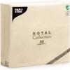 PAPSTAR Ivory Linen-Feel Large Square Napkins Dinner Size 3-Ply 50 Count | Decorative Disposable Colored Dinner Paper Napkins 16 x 16 Inch - Made In Germany view 1
