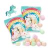Unicorn Poop Candy - MADE IN THE USA - 48 Unicorn Party Supplies - Unicorn Birthday Party Favors for Kids - Bulk Candy Packs for Classroom view 1