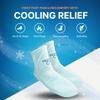 NatraCure Cold Therapy Socks - Reusable Foot Ice Pack - Cooling Socks for Hot Feet, Neuropathy Pain Socks, CRPS Relief, Ice Pack for Feet - Size: Small/Medium view 2