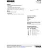 Kohler 11895-BN Purist 36" Grab Bar for Bathtubs and Showers, Wall-Mount Grab Bars for Bathroom, Vibrant Brushed Nickel view 2