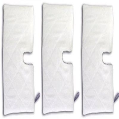 Fits Shark 3x3300 Microfiber Cleaning Pads for the Steam Pocket Mop, 3 Standard Rectangle Replacement Pads