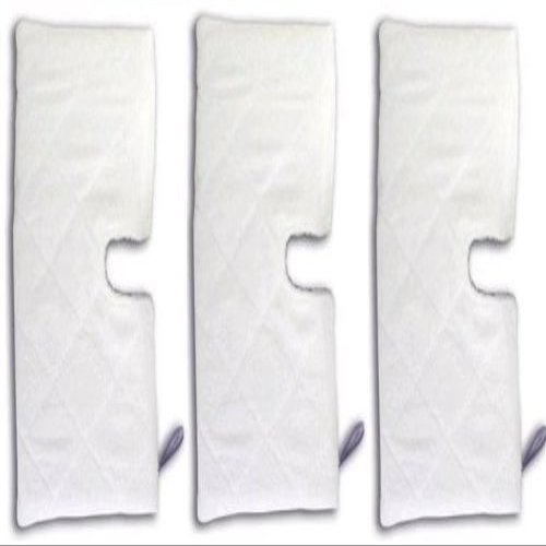 Fits Shark 3x3300 Microfiber Cleaning Pads for the Steam Pocket Mop, 3 Standard Rectangle Replacement Pads