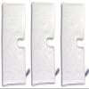 Fits Shark 3x3300 Microfiber Cleaning Pads for the Steam Pocket Mop, 3 Standard Rectangle Replacement Pads view 1