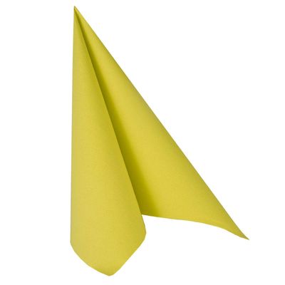 Papstar Cloth-Like Paper Disposable Dinner Napkins, 16x16 Fold, 50 Pack, 21 Different Color options