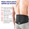 Neo G Back Brace with Power Straps - Support For Lower Back Pain, Muscle Spasm, Strains, Arthritis, Injury Recovery, Rehabilitation - Adjustable Compression - Class 1 Medical Device - One Size - Black view 3