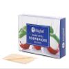 9,600 Count | KingSeal Natural Bamboo Round Hotel Toothpicks, Plain, Unflavored, 2.5 inch, Perfect for Appetizers, Bulk Pack - 12 Boxes x 800 view 1