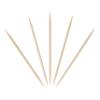 9,600 Count | KingSeal Natural Bamboo Round Hotel Toothpicks, Plain, Unflavored, 2.5 inch, Perfect for Appetizers, Bulk Pack - 12 Boxes x 800 view 2