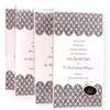32 Hallmark Black Pattern DIY Save the Date Magnet Announcements view 1