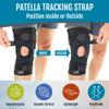 BioSkin Wraparound Patella Stabilizer Knee Brace for Patellofemoral Pain, Patella Tracking Disorders, Dislocation, and Subluxation, Left or Right Kneecap Tracking (L) view 4