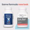 Allergy Research Group Beef Liver Supplement - Liver Function Support, Grass-fed Liver Capsules 1000mg, Glandular Liver Vitamins - 125 Count view 3