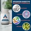 Ayush Herbs VegenzymePlus - Digestive Enzymes for Women & Men, Enzymes for Digestion with Bromelain, Lipase, Lactase, Protease, 100% Vegetarian Gut Health Supplement - 60 Capsules (1 Count) view 4