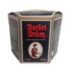 Dorset Drum English Farmhouse Cheddar Cheese - Aged 6-9 Months, 14 oz Pack of 6 - Nutty Flavor, Hand-Dipped in Black Wax, Made in England view 1