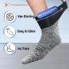 Yomandamor Men's 4 Pairs Diabetic Ankle Socks with Seamless Toe And Cushion Sole,L Size(Socks Size:10-13) view 2
