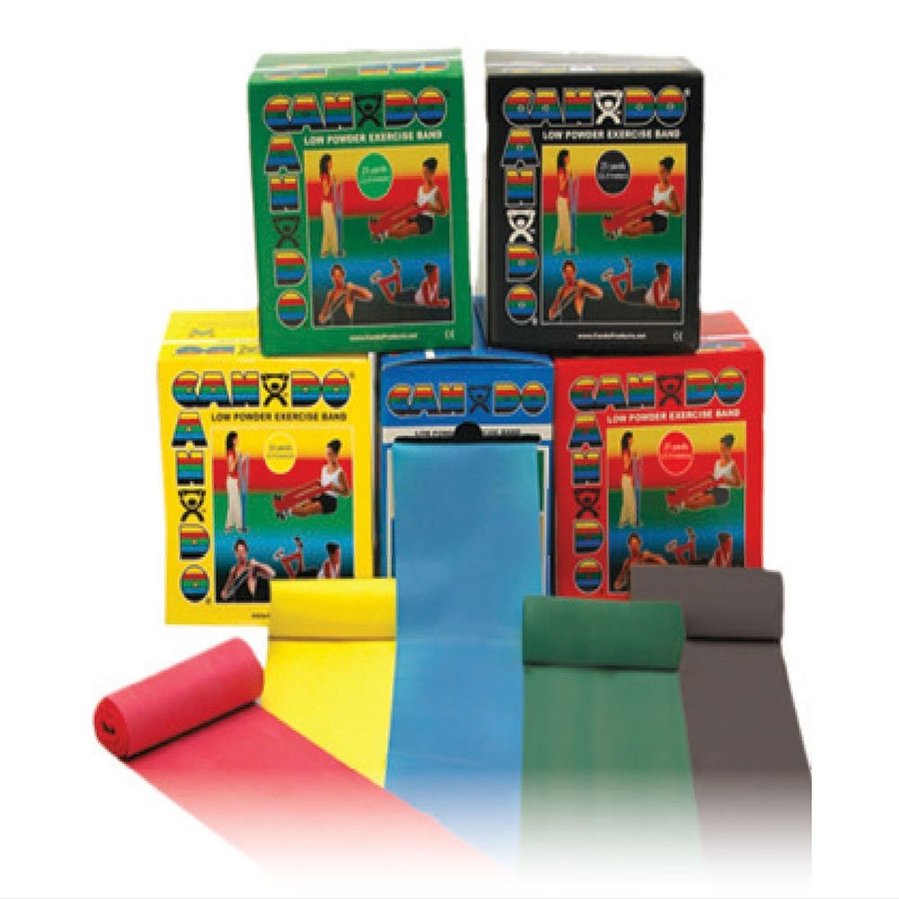 ALIMED 32589 Exercise Band Perforated Latex Red 100 yd. Roll