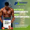 Performance Inspired Nutrition WHEY Protein Powder - All Natural - 25G - Contains BCAAs - Digestive Enzymes - Fiber Packed - Strawberries & Cream - 2lb view 2