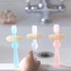 Haakaa 360 Silicone Baby Toothbrush  100% Soft Food Grade Silicone, BPA-Free, Suction Base, Safe for Babies 6 Months+, Gentle Gum and Teeth Cleaning for Infants, Gum Massager view 2
