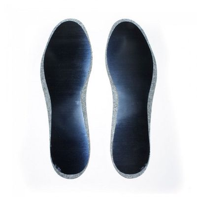 Full Steel Stabilizer Plate Insoles, Full Length, 1 Pair, Turf Toe Orthotic (Women 7)