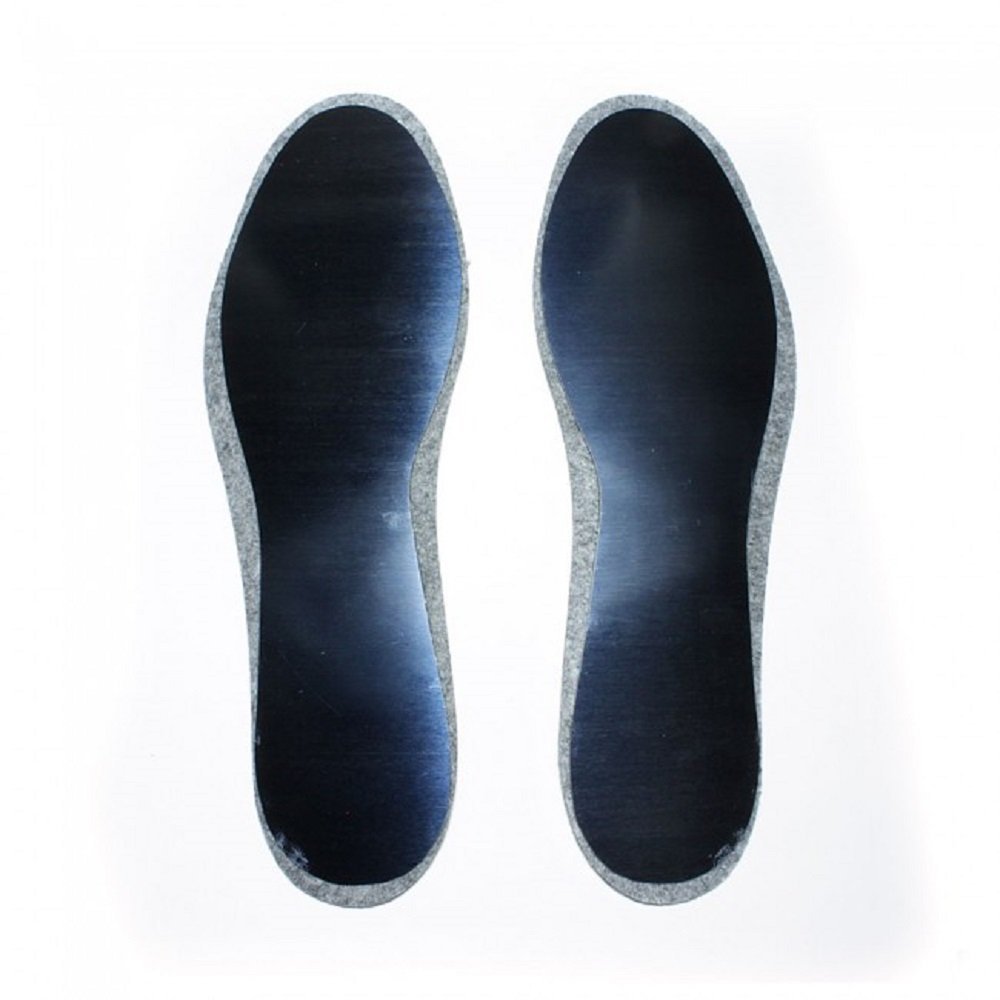 Full Steel Stabilizer Plate Insoles, Full Length, 1 Pair, Turf Toe Orthotic (Women 7)