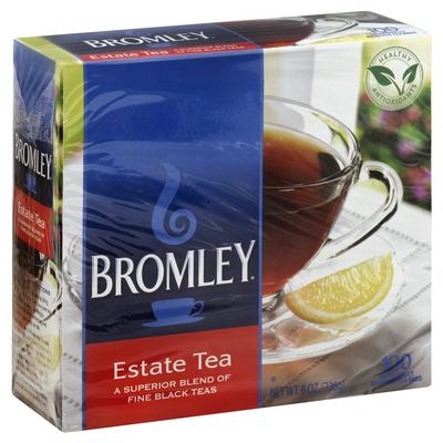 BROMLEY TEA ESTATE BLEND, 100 BG (Pack of 2)