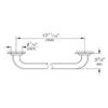Grohe Essentials 18 In. Grab Bar view 3