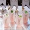 Flamingo Stork Party Straws. Baby Shower Decorations. Welcome Baby. Baby Sprinkle Decorations. 12CT. view 2