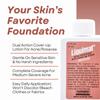 Liquimat Medium Acne Treatment Lotion & Blemish Concealer - Skin Clearing Oil-Free Liquid Foundation For Acne Prone Skin With 4% Sulfur - Sensitive Skin Makeup - Skin Tone Matching Foundation - 1.5oz view 2