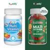 YumVs Kids Multivitamin Gummies - Fruit Flavored Chewable Children's Multivitamin - Kids Vitamins Multivitamin Gummy with 12 Minerals & Vitamins A C D3 E B6 B12 (120 Count (Pack of 1)) view 2