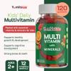 YumVs Kids Multivitamin Gummies - Fruit Flavored Chewable Children's Multivitamin - Kids Vitamins Multivitamin Gummy with 12 Minerals & Vitamins A C D3 E B6 B12 (120 Count (Pack of 1)) view 3
