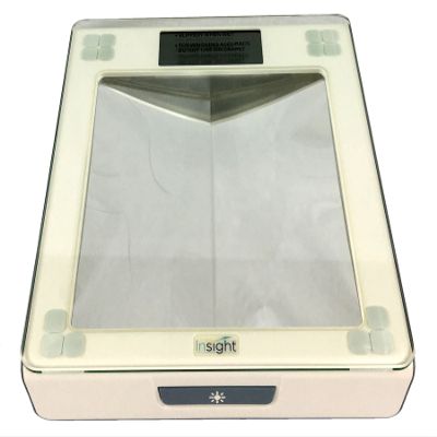 Insight 1380 Digital Bathroom Scale for Diabetic Foot Care, illuminated mirrors