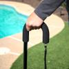MABIS Foam Hand Grip Replacement for Standard Handle Canes, Thick Cushioned Foam, Black view 3