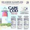 Cape Cod Potato Chips, Reduced Fat Kettle Cooked, Seaside Sampler (24 Count) Variety Pack view 2