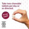 Bariatric Advantage Chewable Essential Multivitamin Without Iron - 200 DV of Key Nutrients - Trace Mineral Support - Multivitamins for Bariatric Patients - Berry - 180 Count view 3