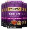 Twinings Blackcurrant Breeze Black Tea Individually Wrapped Bags, 20 Count (Pack of 6), Sweet, Tangy Taste, Caffeinated, Enjoy Hot or Iced, 120 Teabags view 1