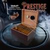 Prestige Import Group Chalet Desktop Cigar Humidor with Hygrometer and Humidifier - Stores up to 50 - Color: Cherry view 3