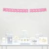 Andaz Press Pink and Gold Glittering Graduation Party Collection, Hanging Pennant Party Banner with String, Congrats Grad!, 5-Feet, 1 Set view 2