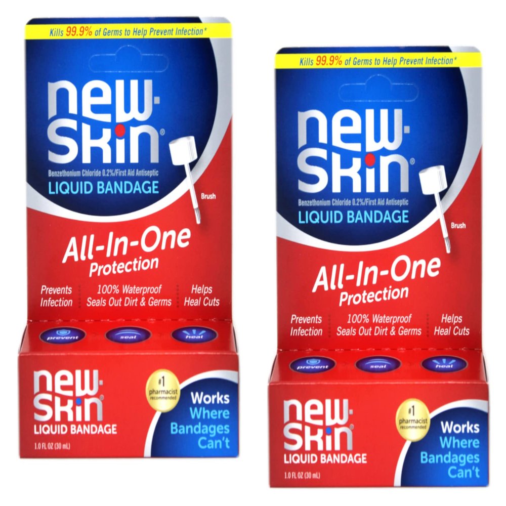 New-Skin Liquid Bandage - 1 oz, Pack of 2