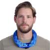 KOOLGATOR Evaporative Cooling Neck Wrap  Reusable Neck Cooler with Long Lasting Relief During Hot Weather Activities, Sports, & Outdoor Work, Flames: Blue & Red, 1 Pack view 1