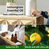 GreenHealth Lemongrass Essential Oil  16 fl oz (473 ml)  100% Pure & Uncut | Amber Glass Bottle for Aromatherapy, Cleaning, Candle Making & DIY Use view 4