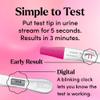 First Response Test & Confirm Pregnancy Test, unisex adult 1 Line Test and 1 Digital Test Pack view 4