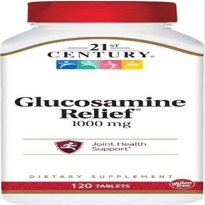 21st Century Glucosamine Relief 1000 mg - 120 Coated Tablets, Pack of 2