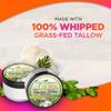 8 OZ. Tallow. Whipped Tallow is the ONLY ingredient. Nothing else added to it view 3