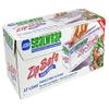 SealWrap Zipsafe Plastic Wrap, 12" Wide by 3000' Length, PVC, Clear view 1