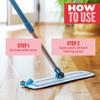 E-Cloth Deep Clean Mop, Microfiber Mop, Perfect Floor Cleaner for Hardwood, Laminate, Tile and Stone Flooring, Washable and Reusable, 100 Wash Promise view 2