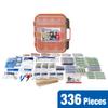 24/7 First Aid OSHA Compliant First aid Kit, All-Purpose 100-Person Emergency First Aid Kit for Business, Home, and Car in Plastic Case with Easy-Slide Latches, 336 Pieces view 3