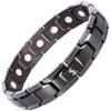 Smarter LifeStyle Elegant Titanium Magnetic Anklet for Men And Women - Adjustable Bracelet Length with Sizing Tool for Perfect Fit, Magnetic Ankle Bracelet (Gunmetal Gray) view 3