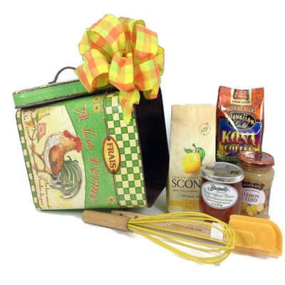 2 Sisters Gift Baskets Rise and Shine Family Breakfast Gift Basket